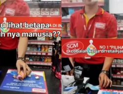 Viral Video Pelanggan Lempar Uang Pembayaran ke Kasir Alfamart, Ternyata Hanya Sebagai Konten Edukasi