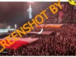 Benarkah Bendera Indonesia Terbentang di Konser Musik di Polandia Usai Jokowi Kunjungi Ukraina-Rusia?